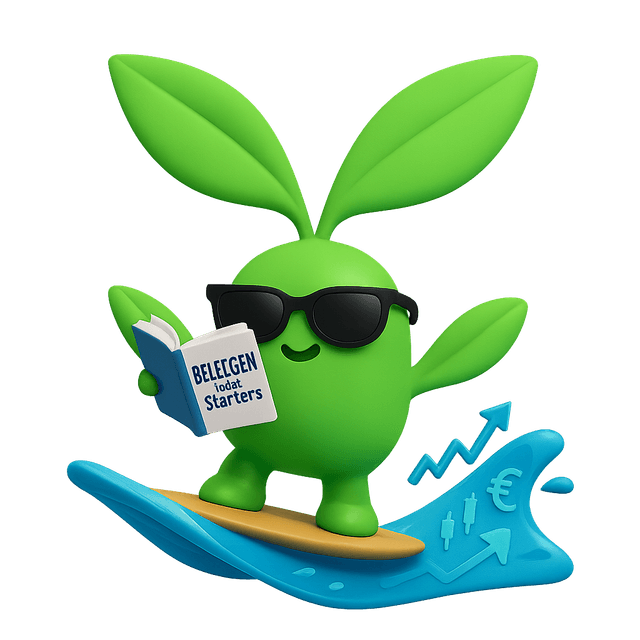 Surfing Finance Mascot
